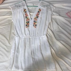 BRAND NEW embroidered romper
